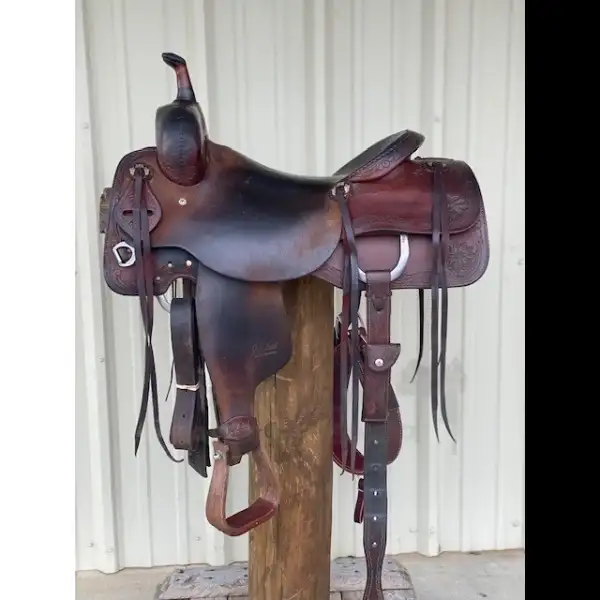 Jeff Smith Cutter Saddle – 15.5″ Seat