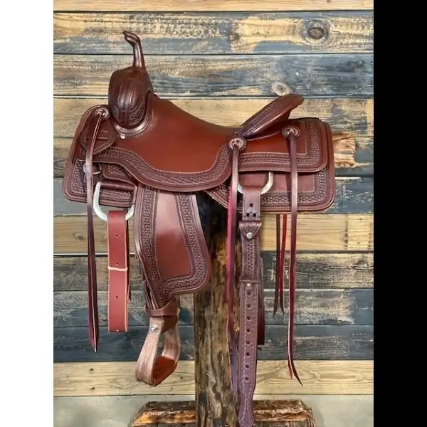 Saddle House Custom Cutter Saddle – 15.5″