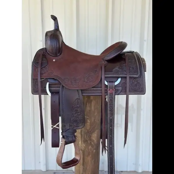 Saddle House “John Mitchell” Cutter 15.5