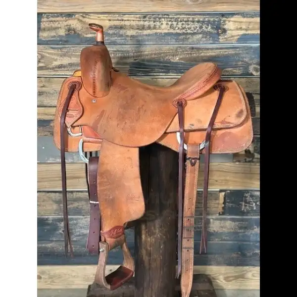 Jeff Smith Ranch Cutter Saddle – Premium 16″